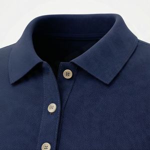 Camiseta de Golf Personalizada para Mujer, Corte Ajustado, Cuello Tipo Polo, Manga Corta, Colores Personalizados, Ropa Premium H - Product Image 4