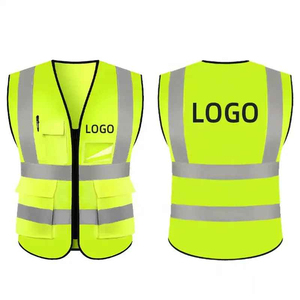 Gilet de sécurité réfléchissant haute visibilité pour les travailleurs de la construction, du transport routier et des secteurs industriels, respirant, en maille, ajustement réglable - Product Image 6