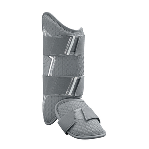 Protector de Pierna Ajustable de Gel a Espuma Rojo para Béisbol y Sóftbol, Transpirable y Acolchado para Entrenamiento - Product Image 4