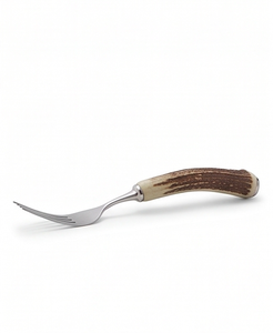 Ensemble de fourchettes vintage à manche en bois en acier inoxydable avec un design élégant, parfait pour les mariages et les dîners événementiels - Product Image 3