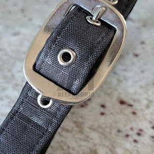 Collar de cuero halter de diseño personalizado para caballos, equipo ecuestre, halter de cuero con acolchado suave de Alexandria Industries - Product Image 3