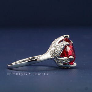 Anillo de Diamante de Oro Sólido de 14K Creado en Laboratorio para Mujer, Corte Brillante, Anillo de Compromiso con Diamante Sintético, Joyería Fina, Regalo Elegante - Product Image 4
