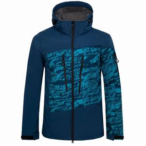 Veste softshell personnalisée pour homme, respirante, imperméable, à capuche, 100% polyester, pour l'extérieur, hiver - Product Image 1