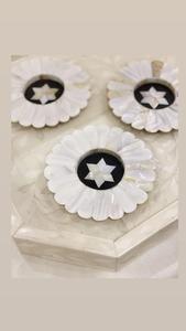 Handmade Mother of Pearl Inlay Coaster <b>Set</b> with Tray <b>for</b> <b>Tea</b> Coffee Drinks and <b>Party</b> Serving Purposes <b>for</b> Worldwide Supply - Product Image 3