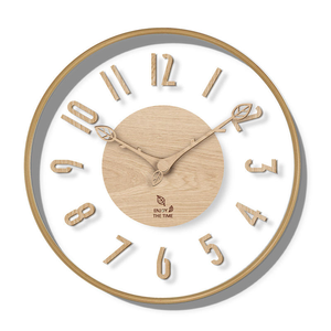 Reloj de Pared Digital de Cuarzo REIDA, Estilo Europeo, Decorativo para el Hogar, Estudio, Manualidades Creativas de Madera MDF, Regreso a Clases - Product Image 3