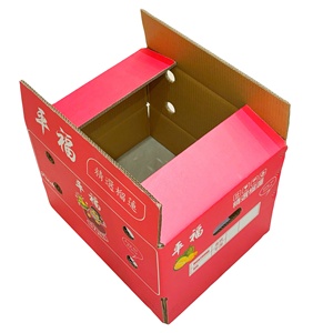 Boîte en carton ondulé 5 couches étanche double face OEM/ODM pour durian, épaisseur 5 mm, boîtes à fentes en matériaux recyclés, taille 45*41*21 cm, transport aérien - Product Image 5
