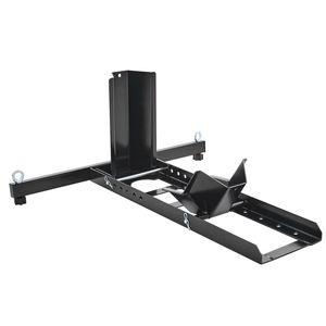 Cavalletto Anteriore Moto in Acciaio Rinforzato con Capacità di 816 kg, 6 Fori Regolabili e Base in Gomma da 1 Pollice - Product Image 1