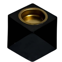 Brûleur à Bakhoor en bois authentique en forme de diamant |   Brûleur d'encens Oud arabe décoratif, porte-parfum d'intérieur pour cadeau de Ramadan et de l'Aïd
