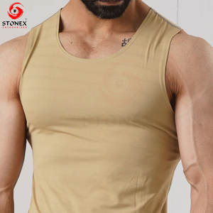 Débardeur Homme Personnalisé avec Logo, Maillot de Sport Sans Manches en Spandex/Polyester Respirant, Vente en Gros, Fournisseur OEM - Product Image 2