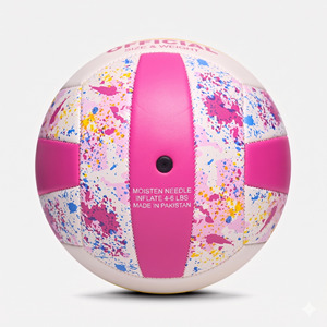 Balón de Voleibol GAMEGAZER MS-VB-1010 de PU, Duradero y Ligero, Talla 5, Peso 260-280G, Circunferencia 650-670MM, Personalizable, Cosido a Máquina - Product Image 2
