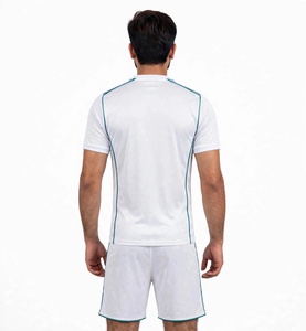 Ensemble de volley-ball unisexe en polyester respirant, nouveau design, haute qualité, maillot à manches courtes et short, vente en gros - Product Image 3