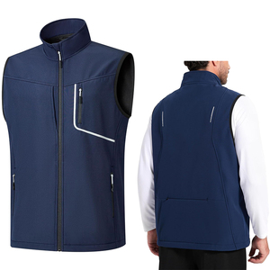 Gilets matelassés d'équitation, vestes décontractées d'hiver, vêtements streetwear, manteaux rembourrés, gilets personnalisés avec logo, vestes matelassées pour hommes - Product Image 2