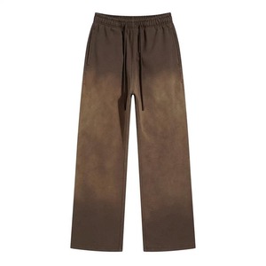 High Quality Men's Sweatpants Acid Wash Heavyweight Relaxed Fit Men's Pants & <b>Trousers</b> <b>Elastic</b> <b>Waist</b> Casual Men's Winter <b>Trouser</b> - Product Image 1