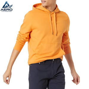 Sweat à capuche décontracté pour homme, style sport, printemps et automne, avec poche sur le bras, cordon de serrage, couleur unie, coupe ample, manches longues, pull-over - Product Image 5