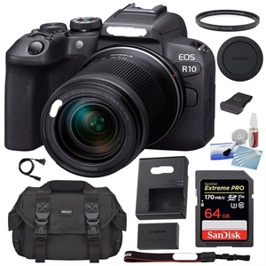 Appareil photo numérique hybride EOS R5 le plus vendu avec objectif RF 24-105mm F/4L IS, capteur CMOS, vidéo 4K, étanche et résistant aux chocs - Product Image 5