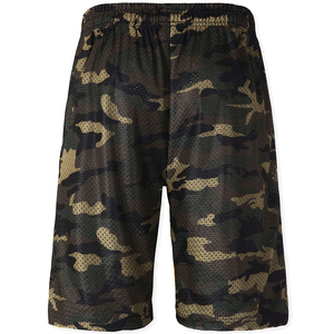 Shorts de basket-ball unisexes en polyester mesh de haute qualité pour l'été, avec logo personnalisé imprimé, vêtements de sport en gros, tailles plus grandes, sublimation - Product Image 3