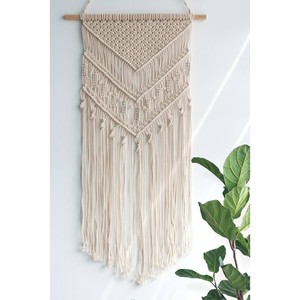 Tapiz de Macramé de Madera de Sheesham al por Mayor |   Tapiz de Yute Hecho a Mano - Product Image 3