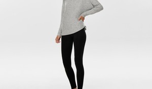 Latest Designs Women Yoga <b>Leggings</b> Solid <b>Pattern</b> Custom Logo/Color Breathable Comfortable High Quality Elastic Waist Pants - Product Image 5