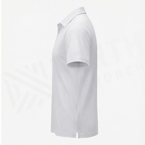 เสื้อโปโลปักโลโก้ตามสั่ง ผู้ชาย ผ้าโพลีเอสเตอร์ผสมสแปนเด็กซ์ ระบายเหงื่อได้ดี เสื้อยูนิฟอร์มพรีเมียม สำหรับกอล์ฟ กีฬา และกิจกรรมต่างๆ - Product Image 3
