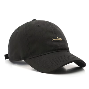 Wholesale Cheap Custom Men Women High Quality 6 Panel Cotton Embroidery Logo Baseball Cap,Hip Hop Unstructured Vintage Dad Hat - Product Image 2