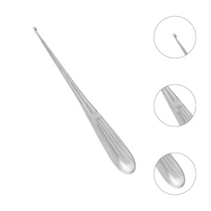 Curettes HIBBS 25 cm en acier inoxydable, curette osseuse manuelle de haute qualité, instrument chirurgical orthopédique, approuvé CE - Product Image 5