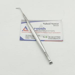 Séparateur d'extensions de cils en acier inoxydable avec outil de levage de cils à pointe pointue - Product Image 3