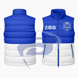 Chaleco Acolchado Premium de la Hermandad Zeta Phi Beta ZPB, Chaleco Acolchado de Alta Calidad, Chaleco Acolchado para Mujer - Product Image 2