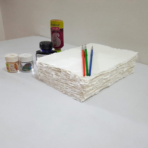 Tarjetas de Invitación de Boda Hechas a Mano con Papel Ecológico sin Madera, con Borde Decorativo, en Colores Acuarelables, Tamaños Personalizados, 200 GSM, Venta al Por Mayor - Product Image 2