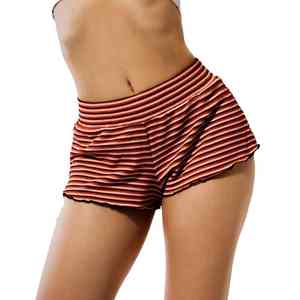 Pantalones cortos informales para mujer, con diseño de forro, estilo veraniego, tela ligera y transpirable, estética alegre, ropa de moda - Product Image 2