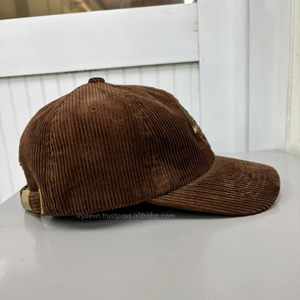 Custom Logo Corduroy Dad <b>Hat</b> 6 Panel Cotton Baseball Cap Multi Color Unisex Street Style Fashion <b>Hat</b> Gorras Wholesale - Product Image 3