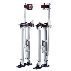 Regolabile 24 ''-40'' argento alluminio muro a secco trampoli macchine da costruzione parti per la verniciatura - Product Image 1