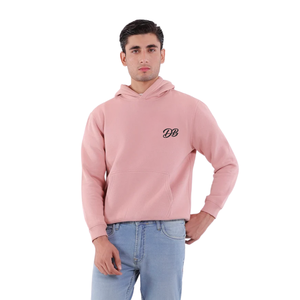 Sudadera con Capucha Oversize Rosa Personalizada con Logo para Mujer, de Forro Polar Grueso, Estilo Streetwear con Hombros Caídos, Venta al por Mayor - Product Image 4