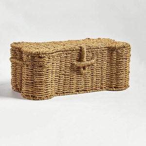 Bone Seagrass Storage <b>Basket</b> - Natural Handmade Storage <b>Basket</b> Wholesale eco-friendly Made in Viet Nam - Product Image 6