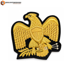 Écusson décoratif brodé de qualité, style historique, à coudre, finition raffinée, écologique, pour musées de la guerre civile américaine - Product Image 2