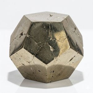 Piedra de Pirita Natural en Forma de Dodecaedro, Cristal Geométrico, Dodecaedro de Ágata, Gema Curativa, Venta al Por Mayor - Product Image 3