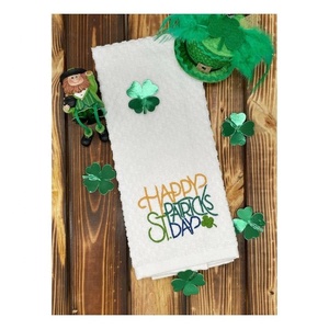 Mitaines élégantes élégantes théière brodée absorbante meilleure vente serviette de cuisine 100% coton de haute qualité du fabricant indien - Product Image 6