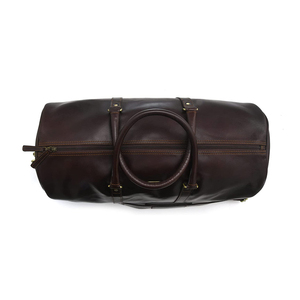 Factory New Design Unisex Vintage Design Leather Duffle <b>Bags</b> ot Sale Customized Genuine Leather Travel <b>Duffel</b> <b>Bag</b> - Product Image 5