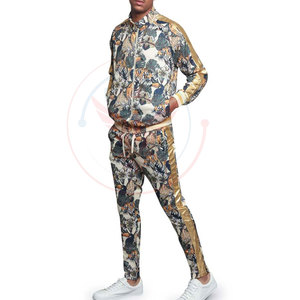 Customized Logo Printing Breathable Winter Casual Lightweight <b>Men</b> Sublimation Tracksuits Polyester/Cotton Best Selling - Product Image 2