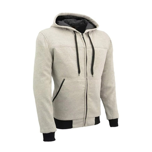 High Quality Lightweight for Kevlar Pullover Fleece Hoodie for Men Custom Logo Printed 100% Cotton Casual Blank Hoodie - Product Image 4