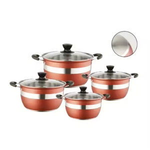 Juego de Ollas y Sartenes Clásico de Aluminio de Triple Capa con Cuerpo Tri-Ply para un Calentamiento Uniforme, Apto para Horno y Lavavajillas, Ecológico - Product Image 5