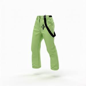 Pantalones de Esquí para Hombre de Alta Calidad, Personalizados, con Cierre de Gancho y Bucle, Aislamiento de Forro Polar Impermeable de 240 g, 100 % Poliéster, Teñido Liso - Product Image 3