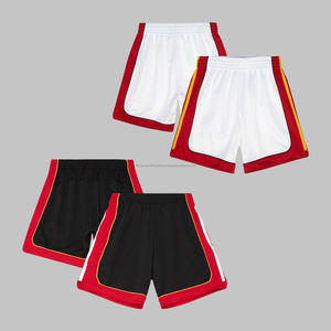 Pantalones cortos de baloncesto de malla doble de alta calidad, uniformes de baloncesto reversibles para jóvenes, pantalones cortos de baloncesto para jóvenes, Unisex - Product Image 1