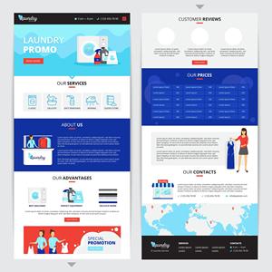 เว็บไซต์ RoyalCraft Premium Laundry สำหรับการพัฒนา บริการรับซื้อผ้า คำขอซื้อสินค้าออนไลน์ สต็อกสินค้า MAC ปรับแต่งได้ รุ่นองค์กร ระบบชำระเงิน - Product Image 1