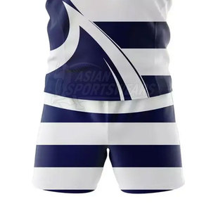 Tenue de rugby robuste et respirante pour joueurs adultes et jeunes, design sublimé, vêtements de sport d'équipe - Product Image 4