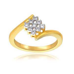 Anillo de Diamantes Vintage de Oro Rosa de 14K para Mujer, Joyería Fina para Aniversario, Proveedor Mayorista - Product Image 1
