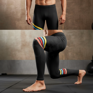 Nouveauté : Leggings de compression moulants pour l'entraînement, le jogging, la musculation, le yoga – Vêtements personnalisés avec votre propre design – Pantalons OEM - Product Image 4