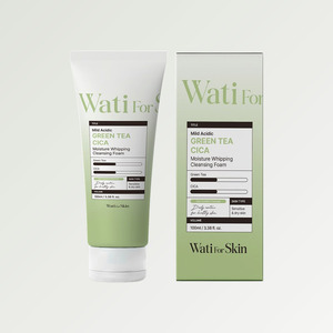 Espuma limpiadora facial Watiforskin, sin sensación de tirantez, ligeramente ácida, con té verde y Cica, espuma limpiadora hidratante. - Product Image 6