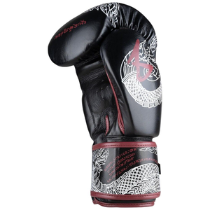 Gants de boxe Muay Thai en cuir PU, style tendance, légers, imperméables, avec sangle de poignet réglable, service OEM personnalisé - Product Image 2