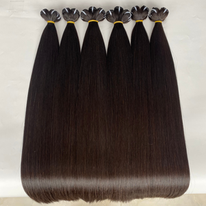 Super doble dibujado 100% Remy sin procesar virgen vietnamita extensiones de cabello humano hueso recto tejido todos los colores 24/7 servicio - Product Image 6