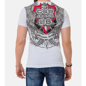 Camiseta Casual para Hombre con Estampado Personalizado, 240 Gramos, 100% Algodón, Corte Regular, Transpirable, de Secado Rápido, Precio al por Mayor - Product Image 6